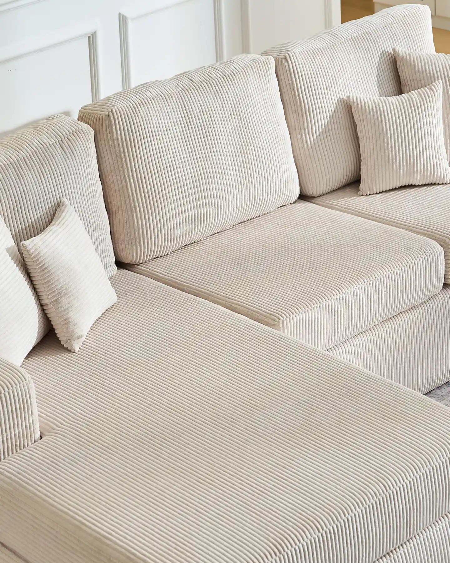 Nodo Vacuum-Packed Modular Corner Sofa