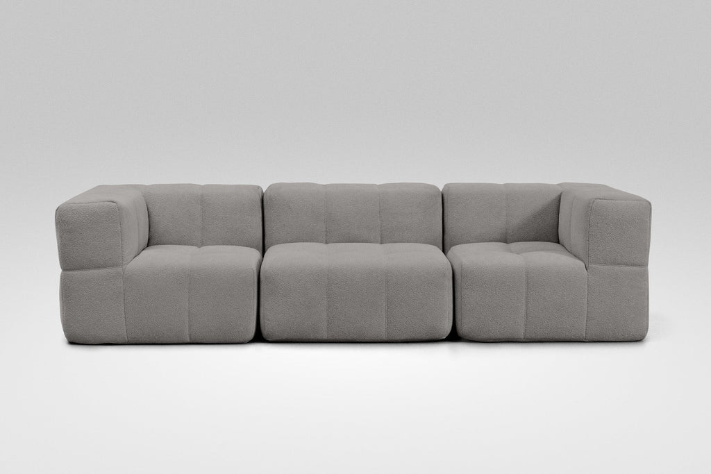 3-Piece Modular Sofa – Grey
