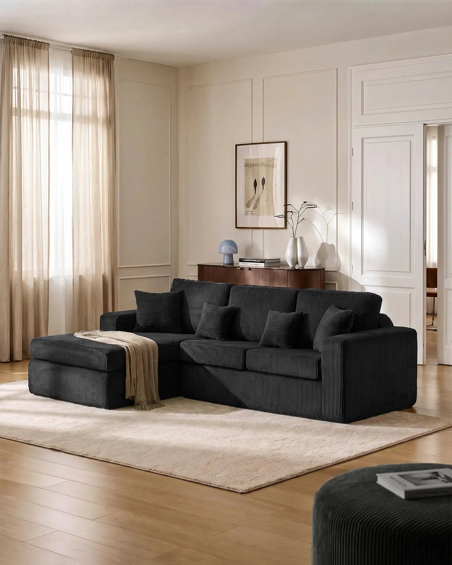 Nodo Vacuum-Packed Modular Corner Sofa
