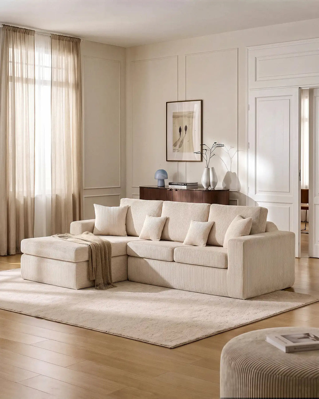 Nodo Vacuum-Packed Modular Corner Sofa