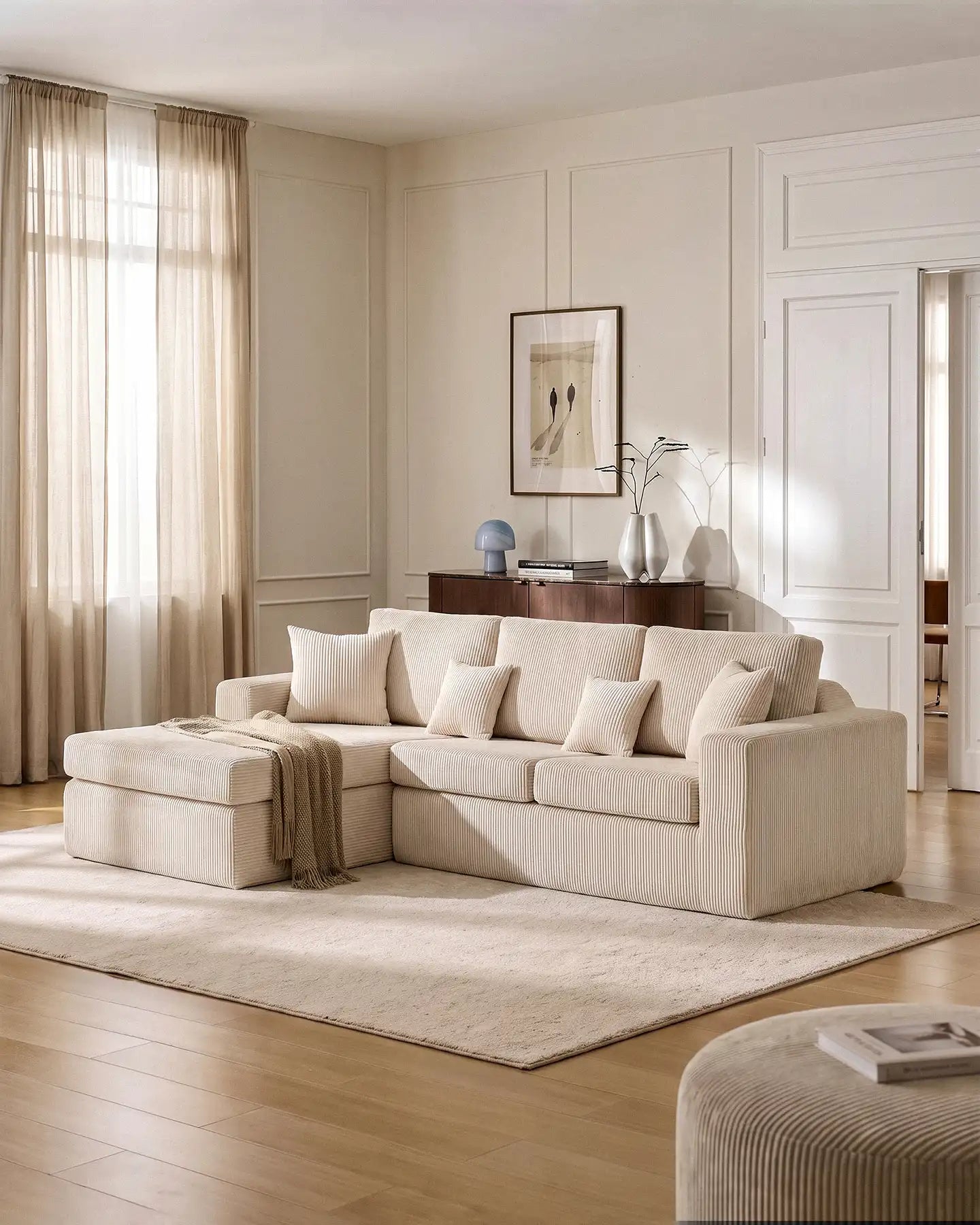 Nodo Vacuum-Packed Modular Corner Sofa