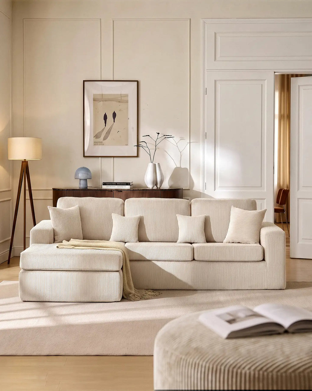 Nodo Vacuum-Packed Modular Corner Sofa