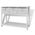 NNEVL Storage Sideboard White-0