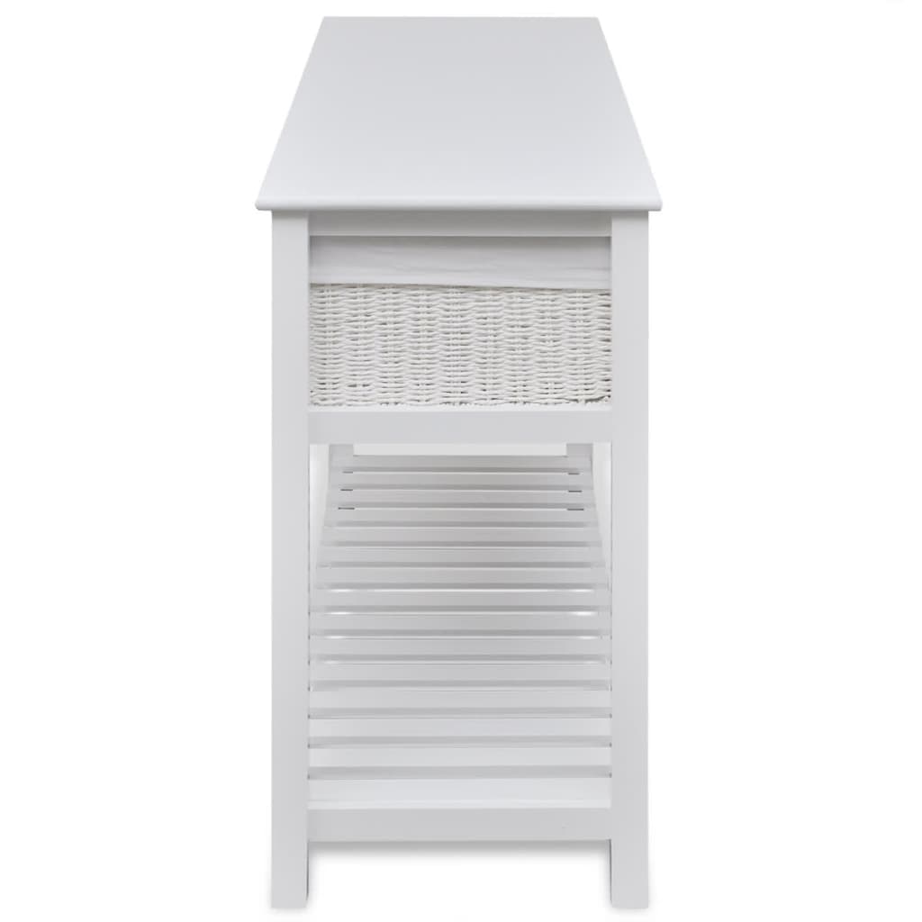NNEVL Storage Sideboard White-3