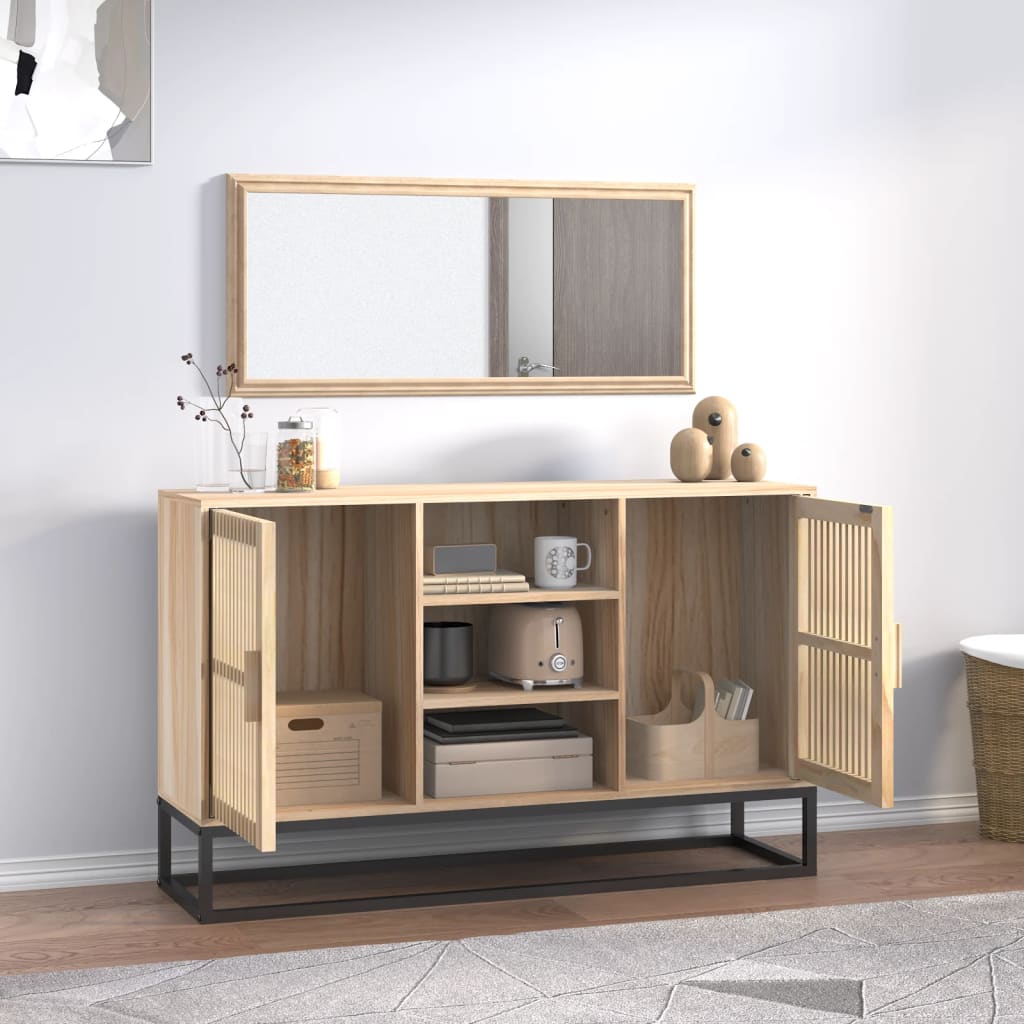 NNEVL Sideboard 105x30x65 cm Engineered Wood-2
