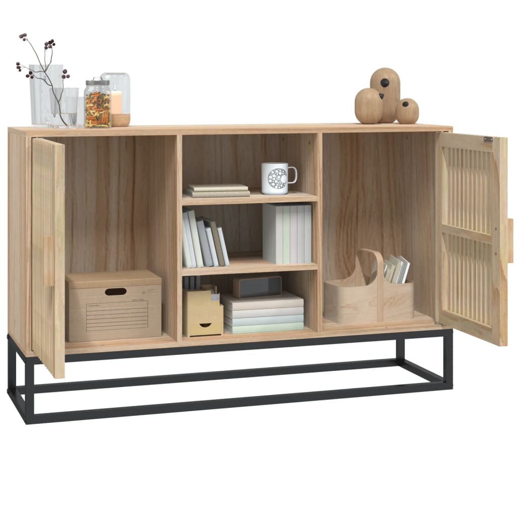 NNEVL Sideboard 105x30x65 cm Engineered Wood-3