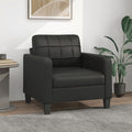 NNEVL Sofa Chair Black 60 cm Faux Leather-0