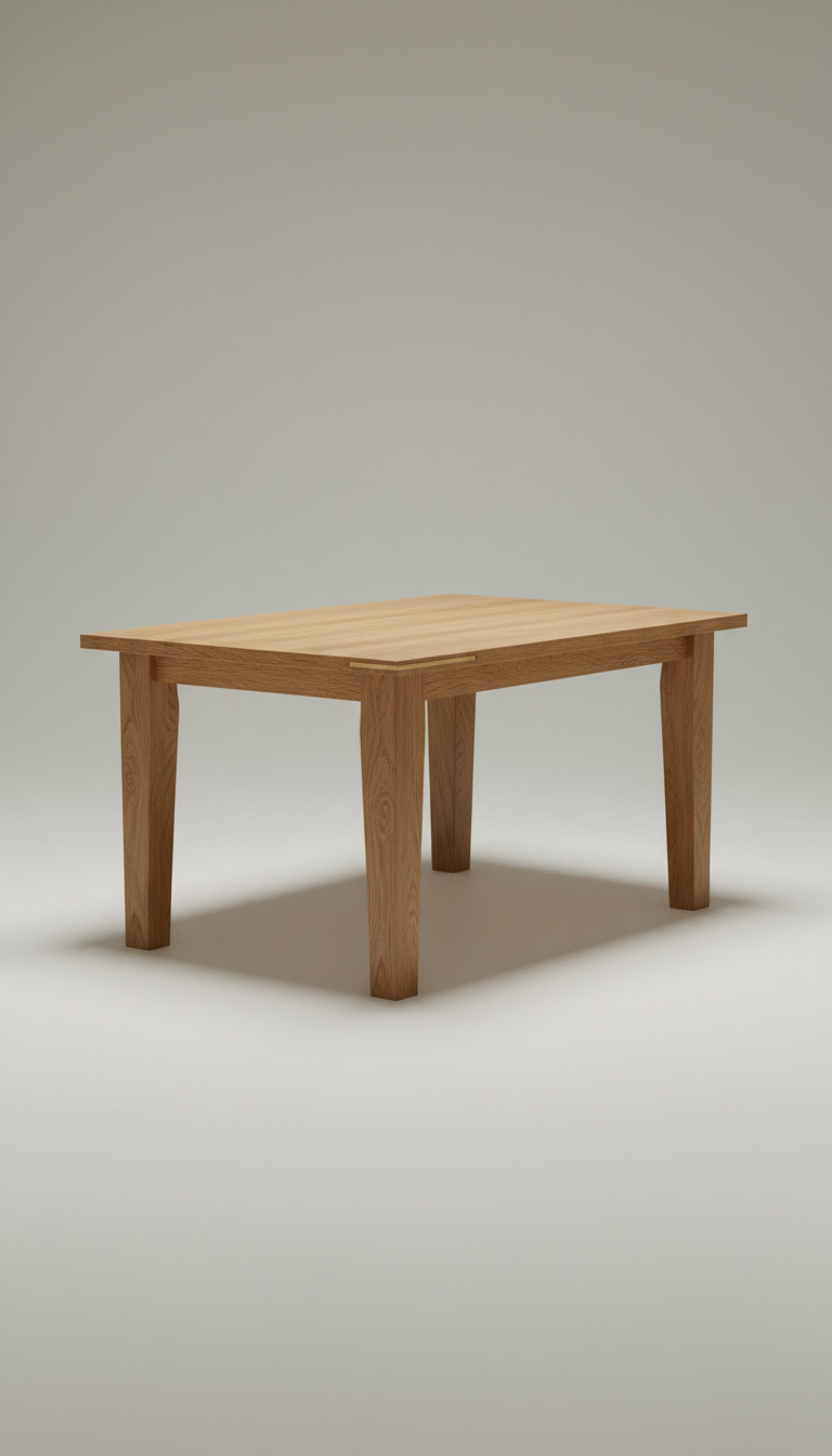 Monroe Solid Oak Dining Table