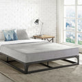 Full size Modern Low Profile Heavy Duty Metal Platform Bed Frame-0