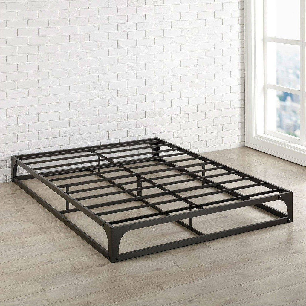 Full size Modern Low Profile Heavy Duty Metal Platform Bed Frame-1