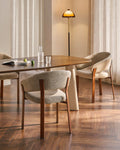 Bramley Warm Taupe Dining Armchair [Pre-Order]