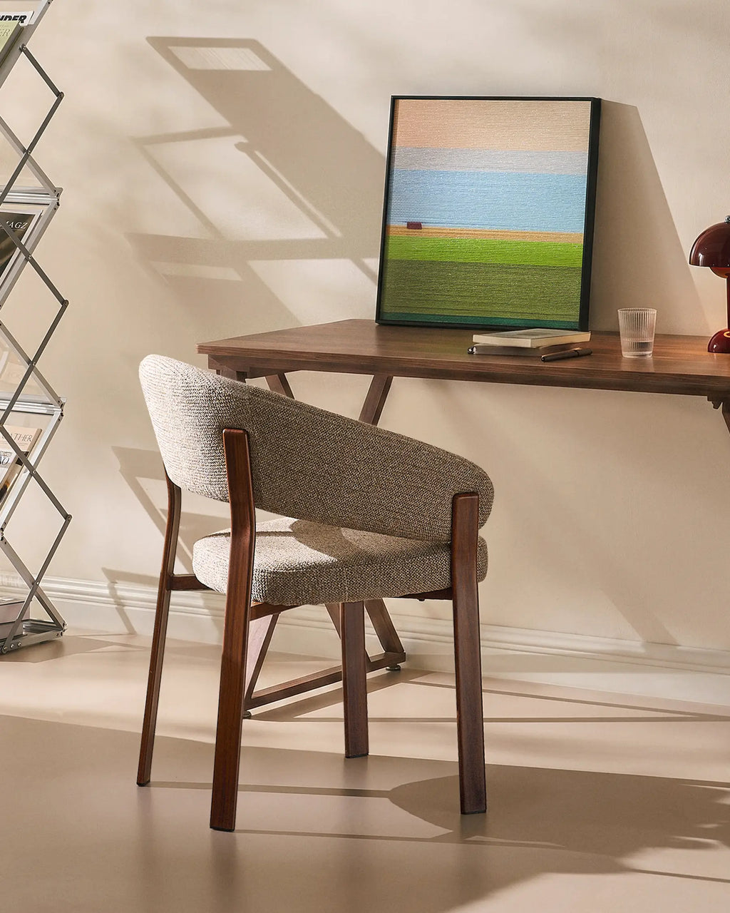 Bramley Warm Taupe Dining Armchair [Pre-Order]