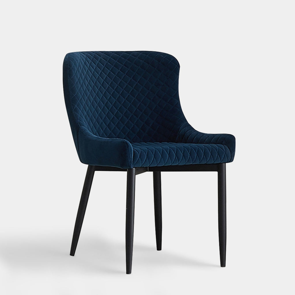 Dundas Velvet Dining Chairs [Set of 2]