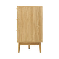 NNEED 9 Chest of Drawers Rattan Lowboy Wooden