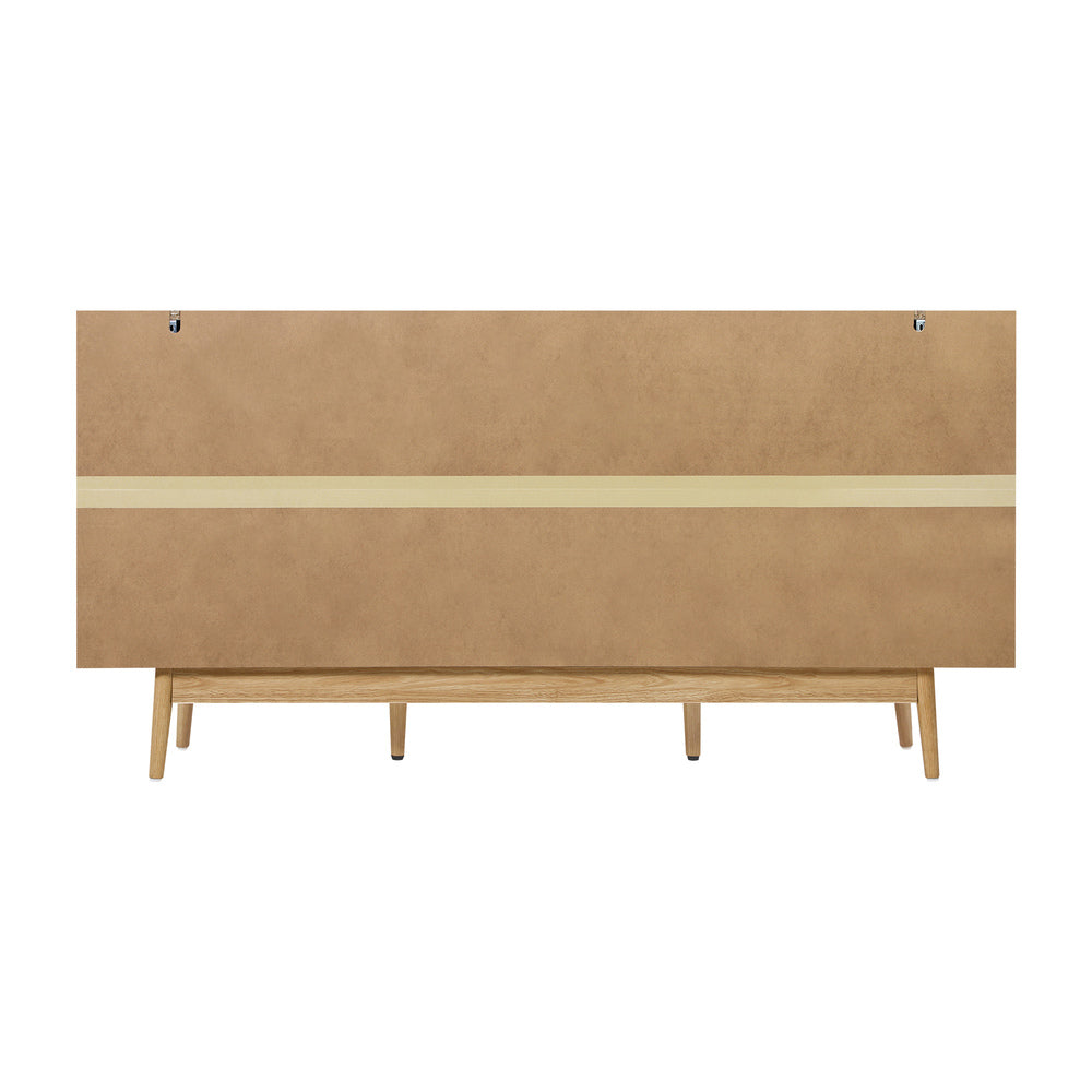 NNEED 9 Chest of Drawers Rattan Lowboy Wooden