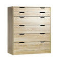 NNEED 6 Chest of Drawers Tallboy Wooden-0