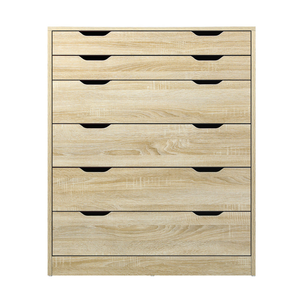 NNEED 6 Chest of Drawers Tallboy Wooden-4