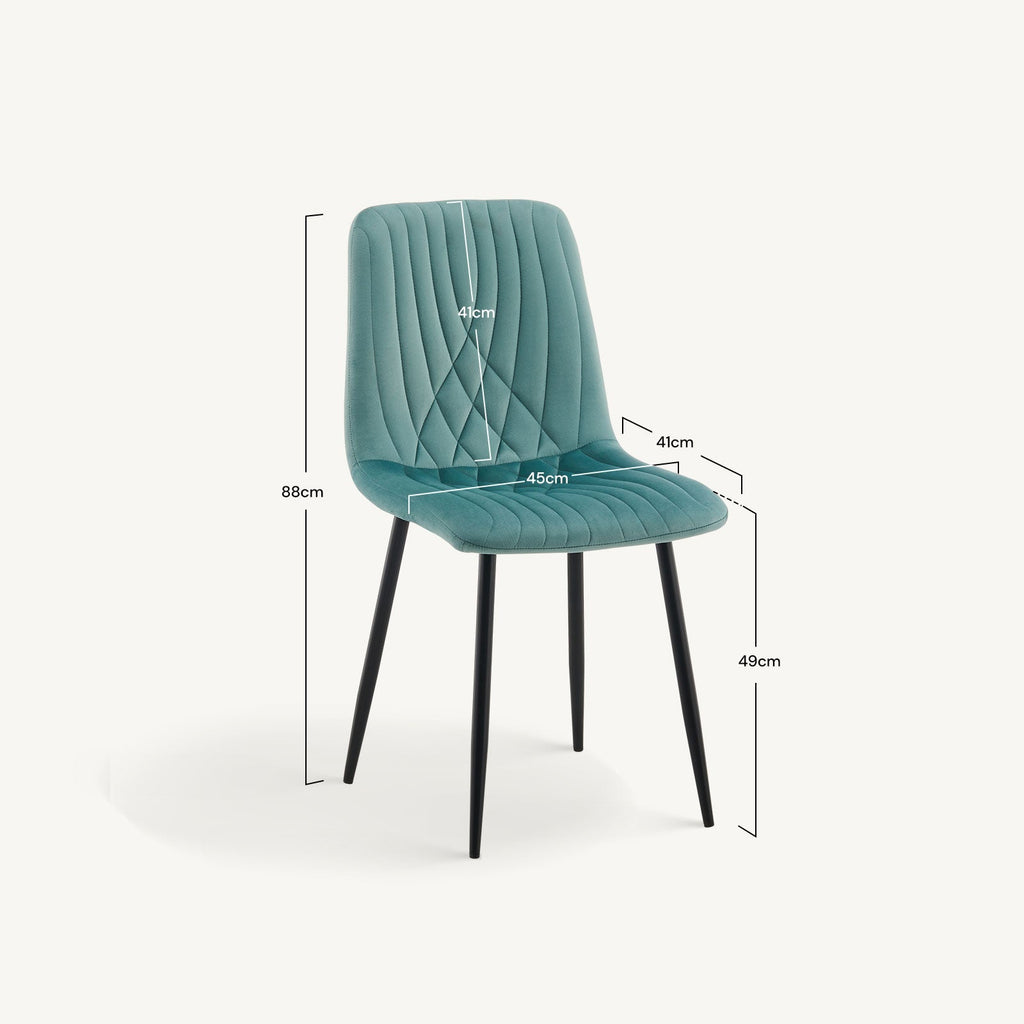 Cardoso Velvet Dining Chair