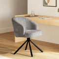 Cleo Grey Swivel Desk Chair