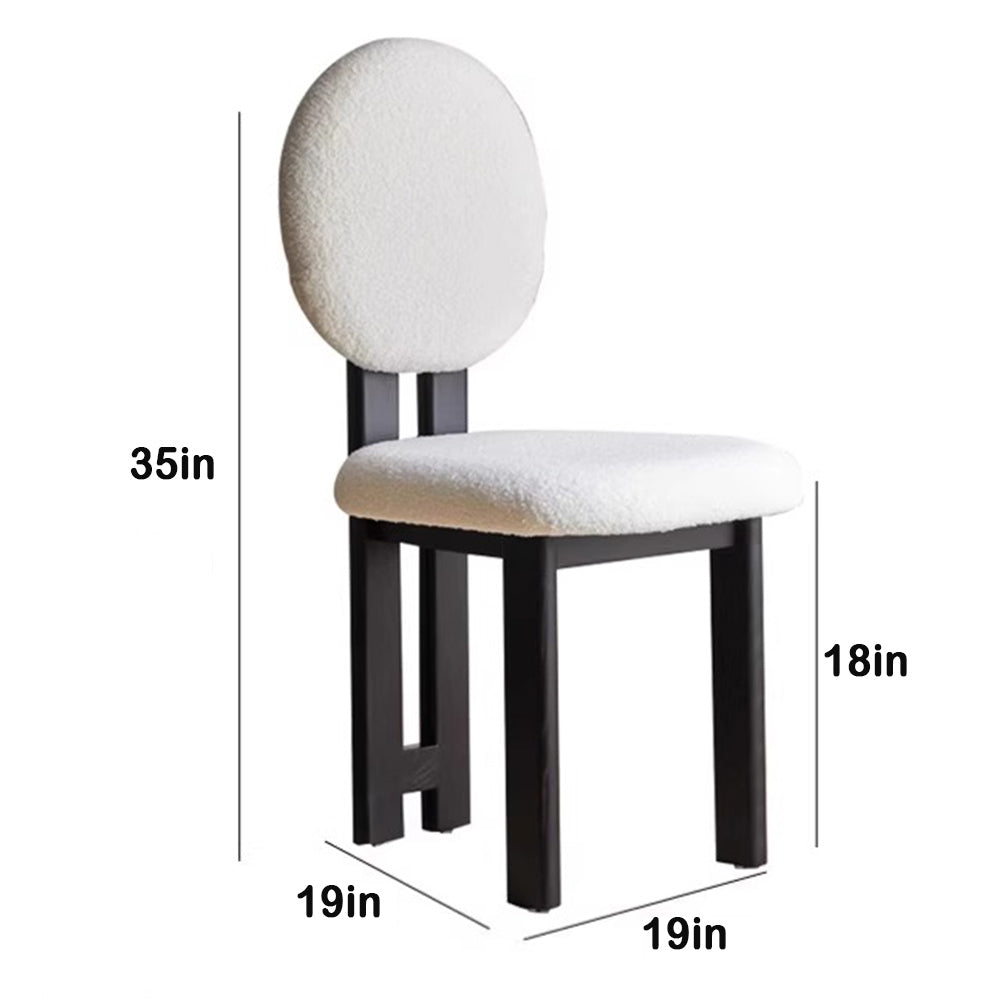 Dining Chairs Set of 2, Upholstered Wooden Dining Room Chairs