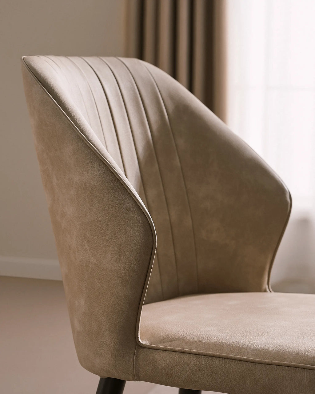 Danforth Faux Leather Dining Chairs [Set of 6]-4