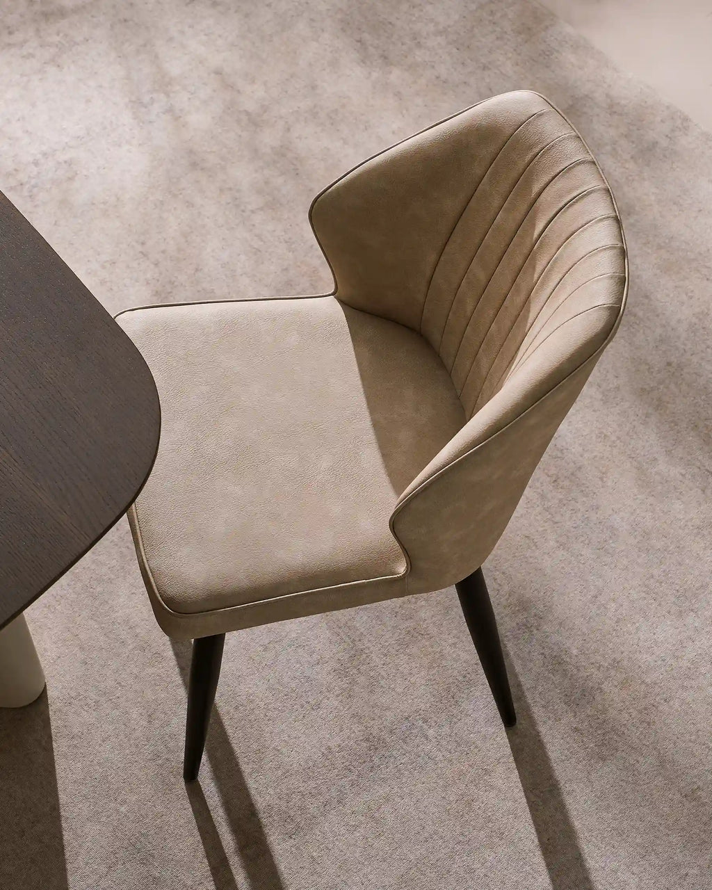 Danforth Faux Leather Dining Chairs [Set of 2]-4