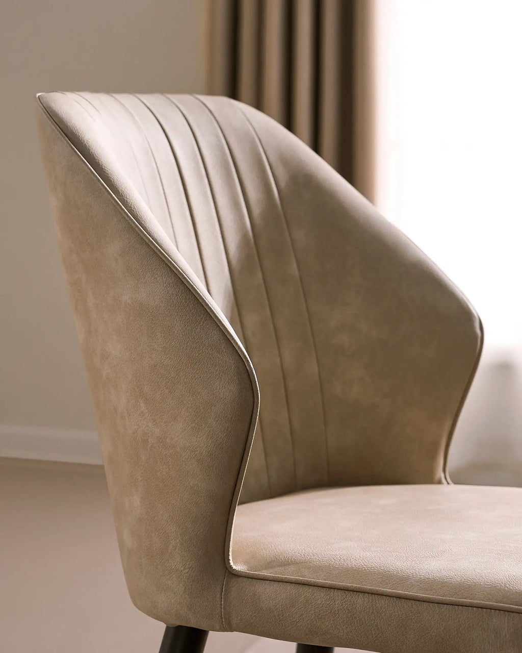 Danforth Faux Leather Dining Chairs