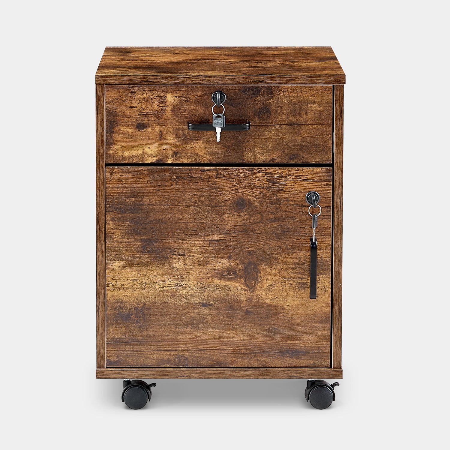 Edene Mobile Filing Cabinet [1-Drawer 1-Door]