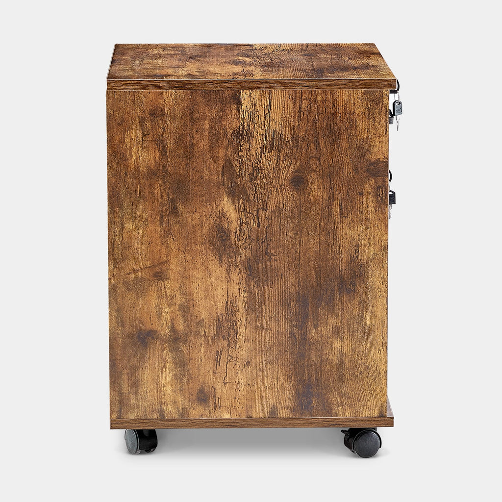 Edene Mobile Filing Cabinet [1-Drawer 1-Door]