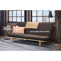 Full size Solid Wood Futon Sofa Bed Frame - Made in the USA-0