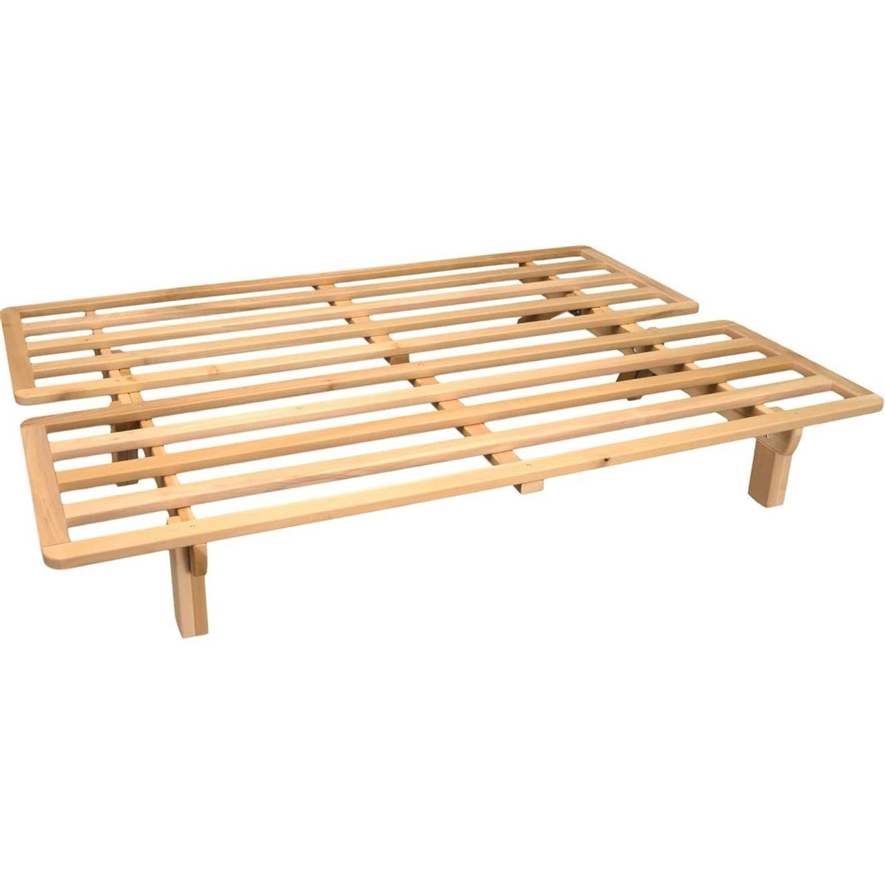 Full size Solid Wood Futon Sofa Bed Frame - Made in the USA-1