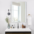 Fiora Led Light Streamline Frameless Bathroom Mirror