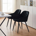 Garvies Velvet Dining Chairs [Set of 2]