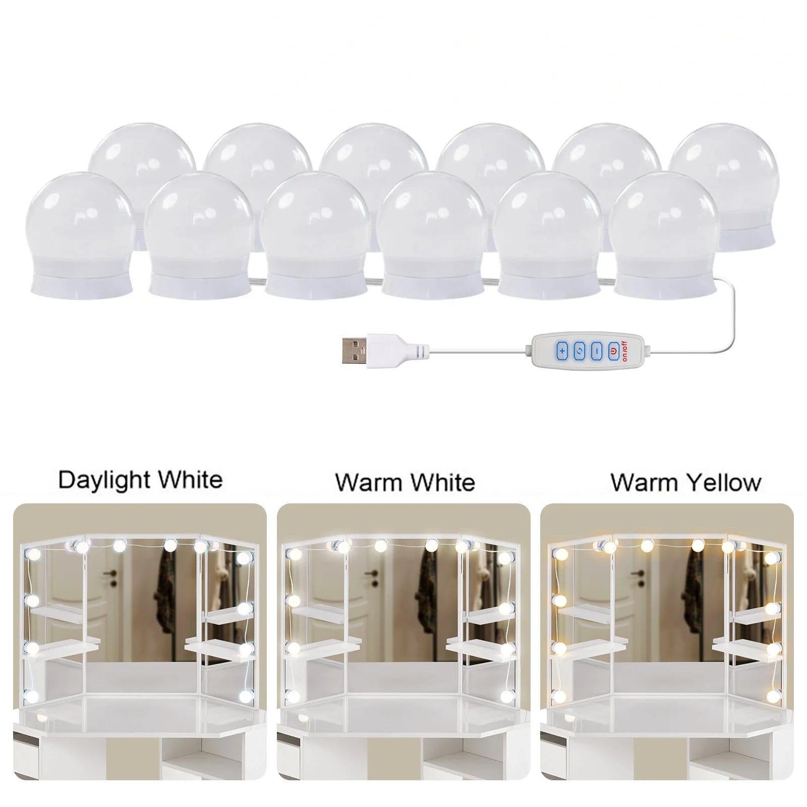 Bulbs for Dressing Table