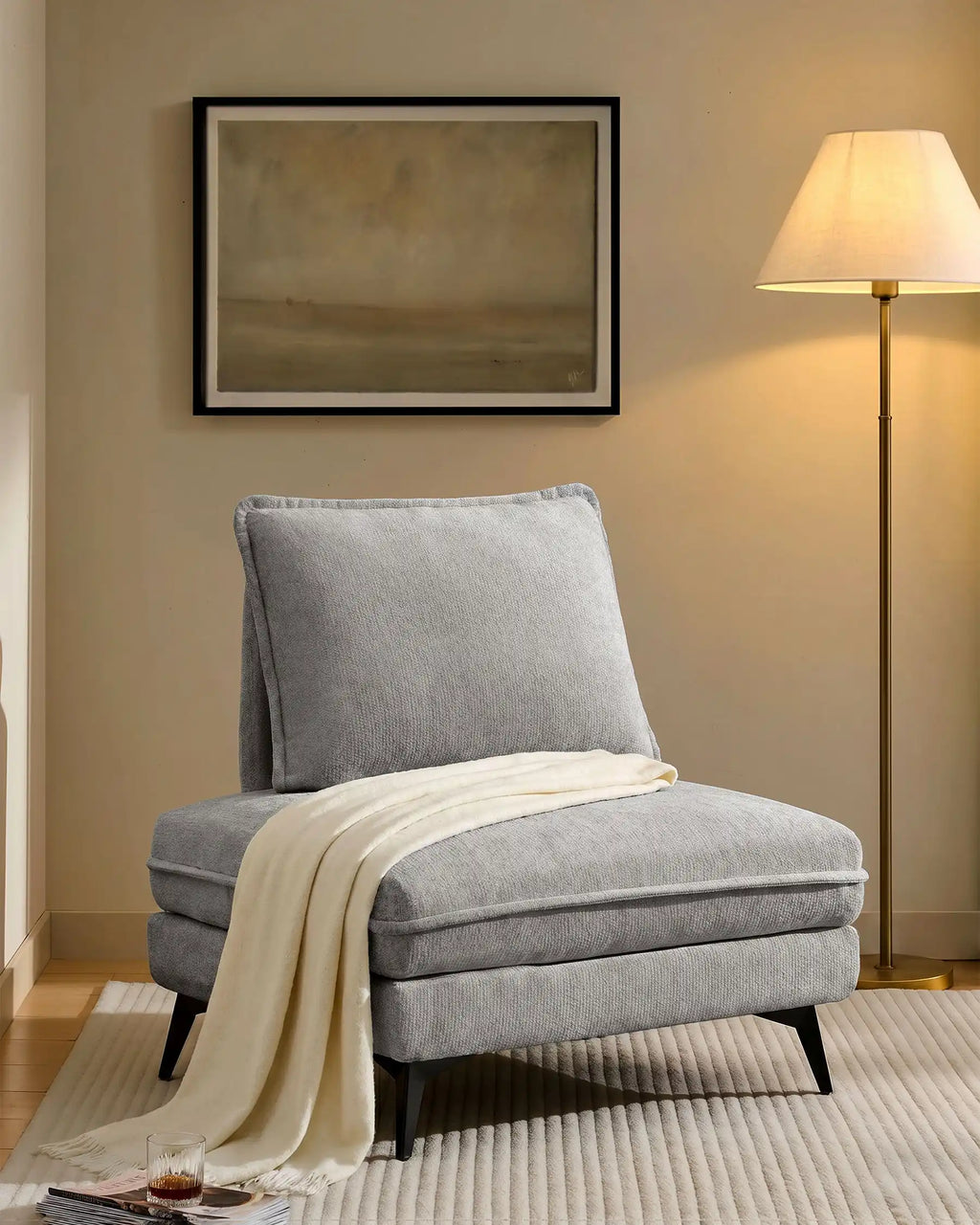 Hudson Grey Modular Sofa