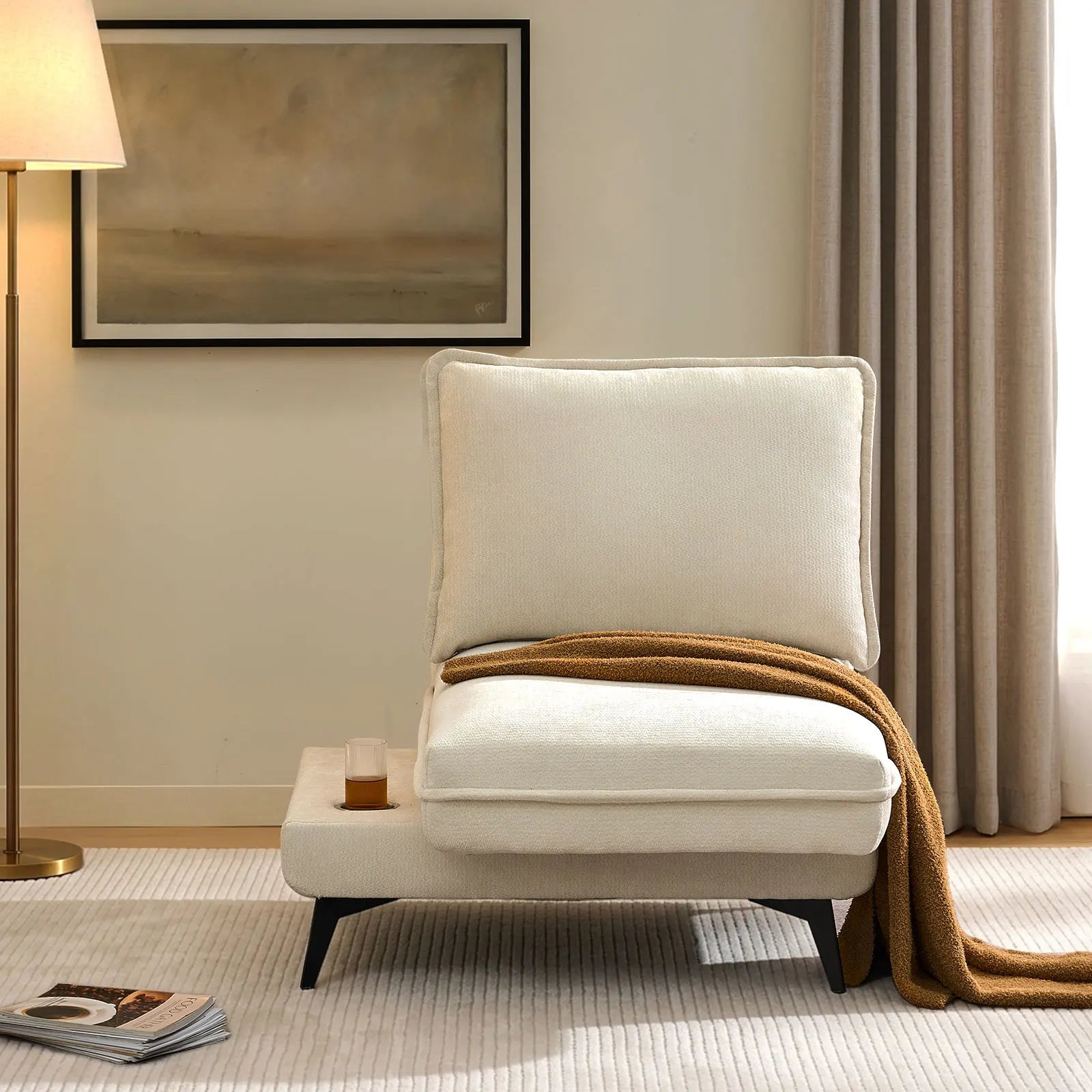 Hudson Cream Modular Sofa-4
