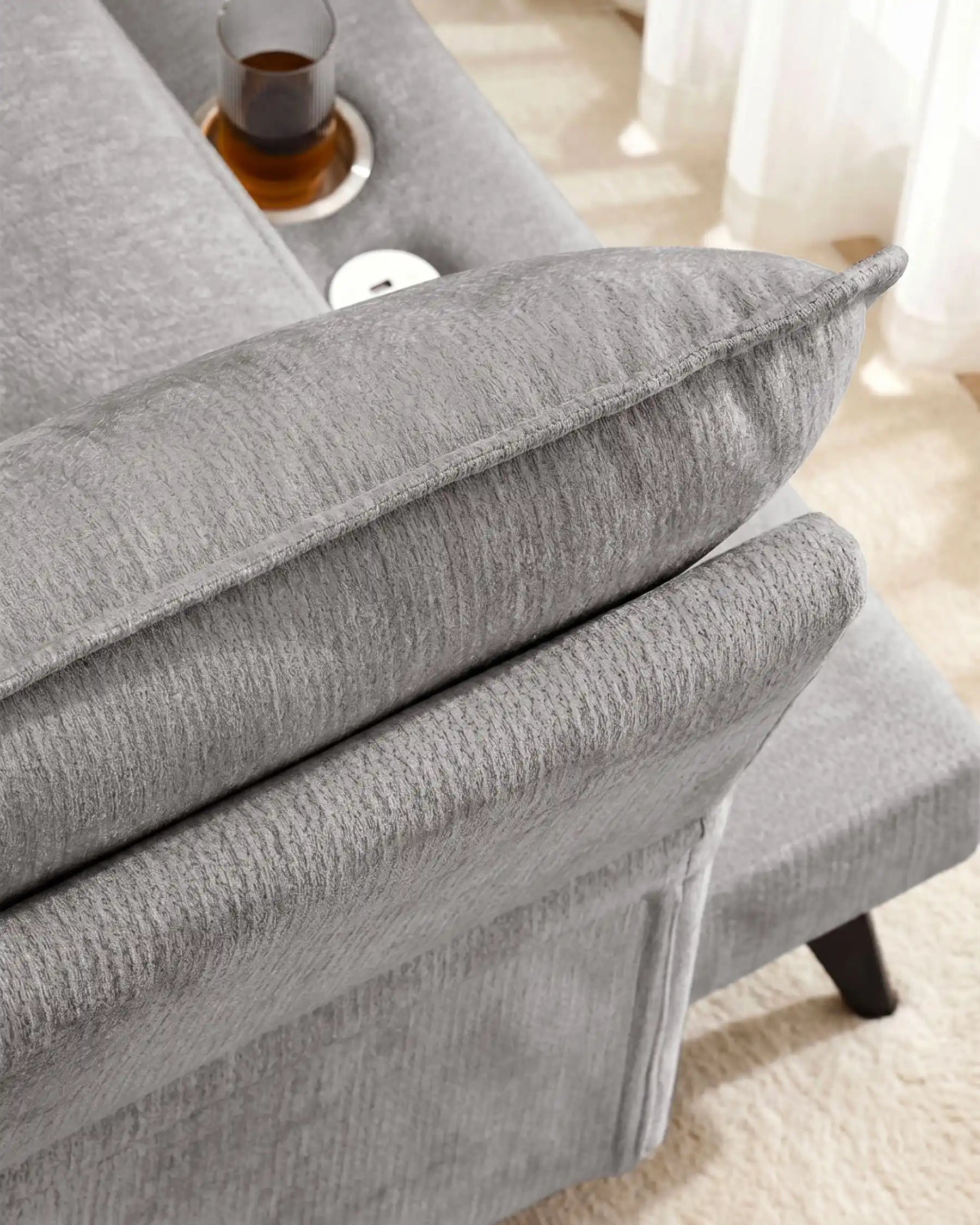Hudson Grey Modular Sofa