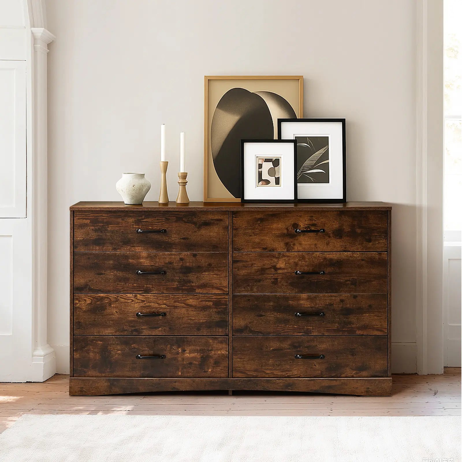 Kamai Rust Brown Chest of Drawers