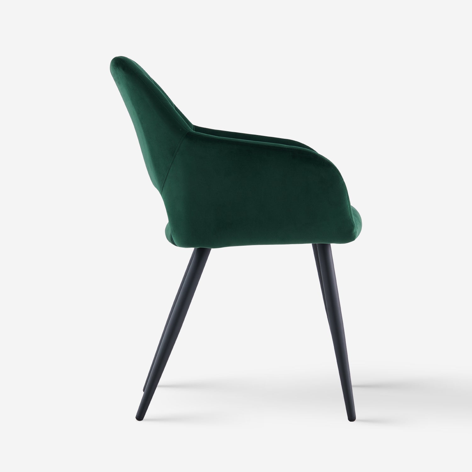 Kieran Velvet Dining Chairs [Set of 2]-4