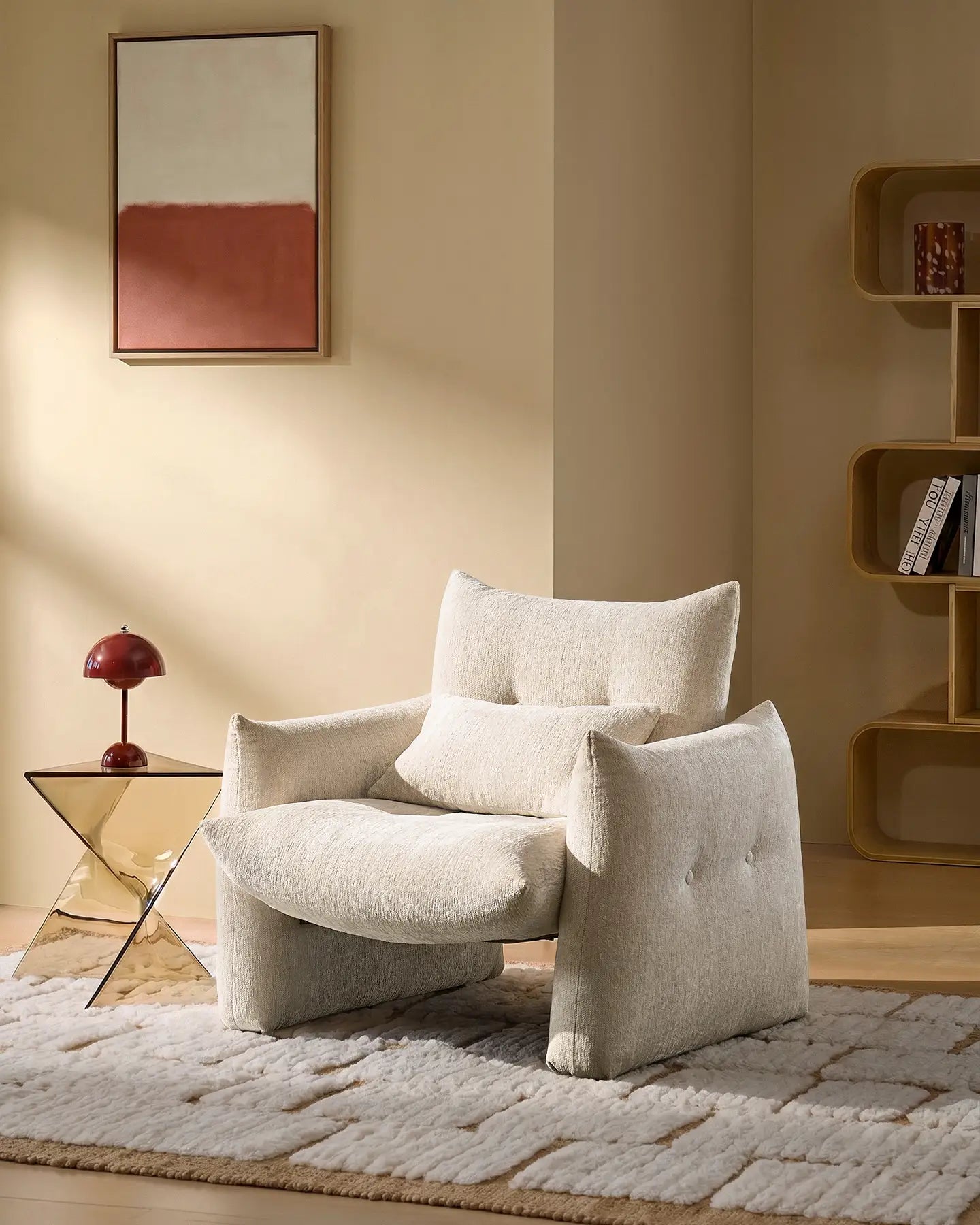 Kumo Cream Accent Chair [Pre-Order]