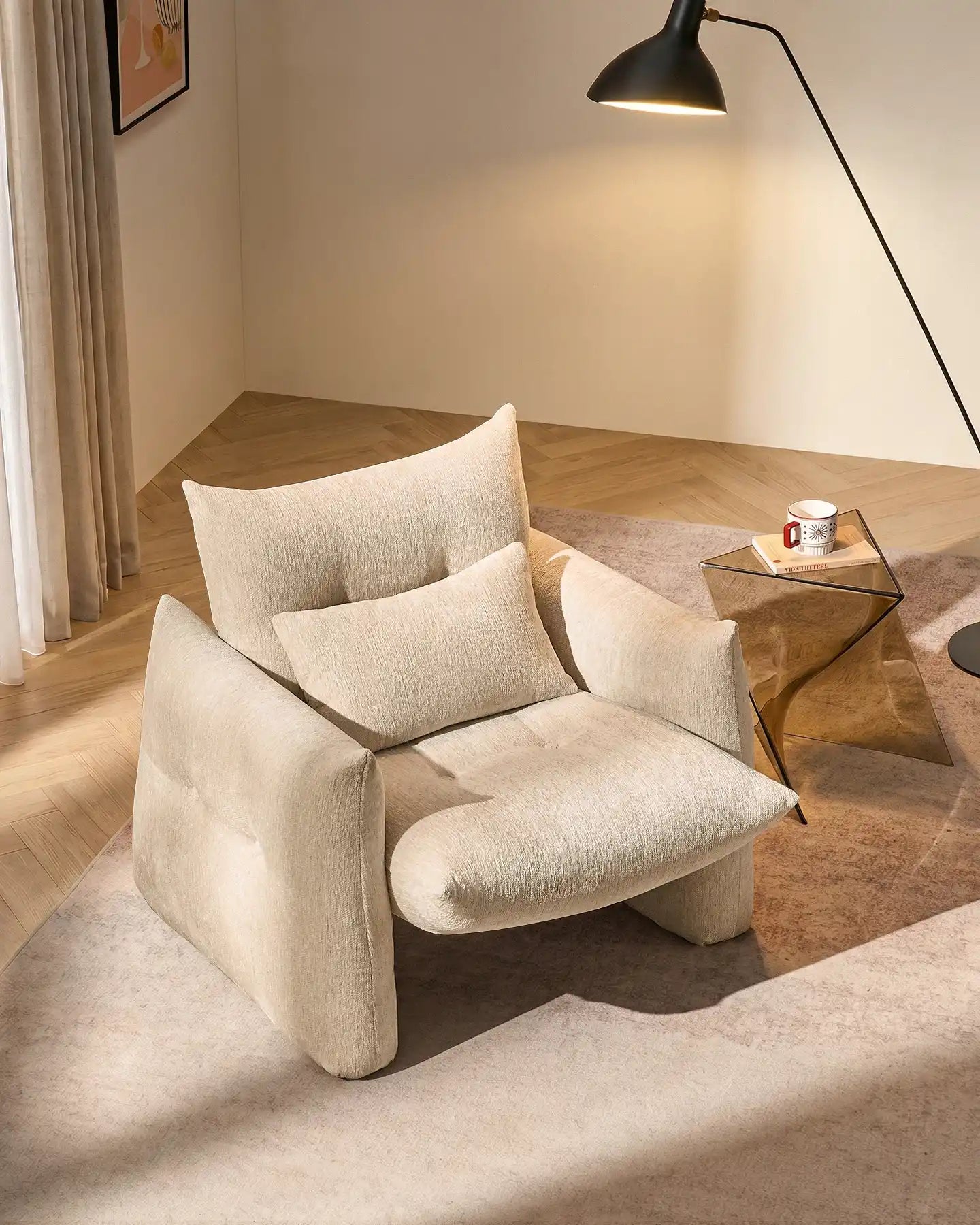 Kumo Cream Accent Chair [Pre-Order]