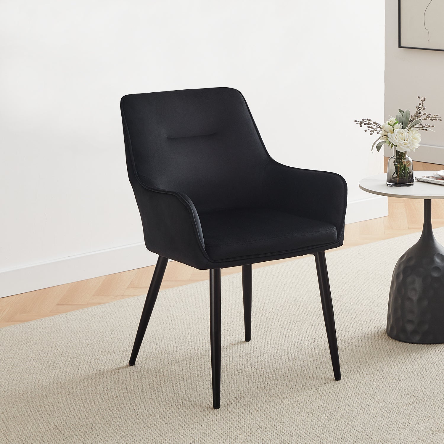 Maxine Velvet Dining Chairs [Set of 2]