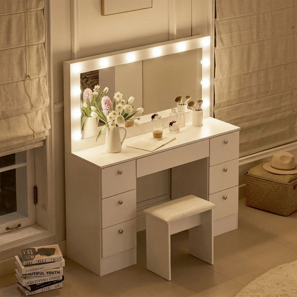 Modena Hollywood Dressing Table Set