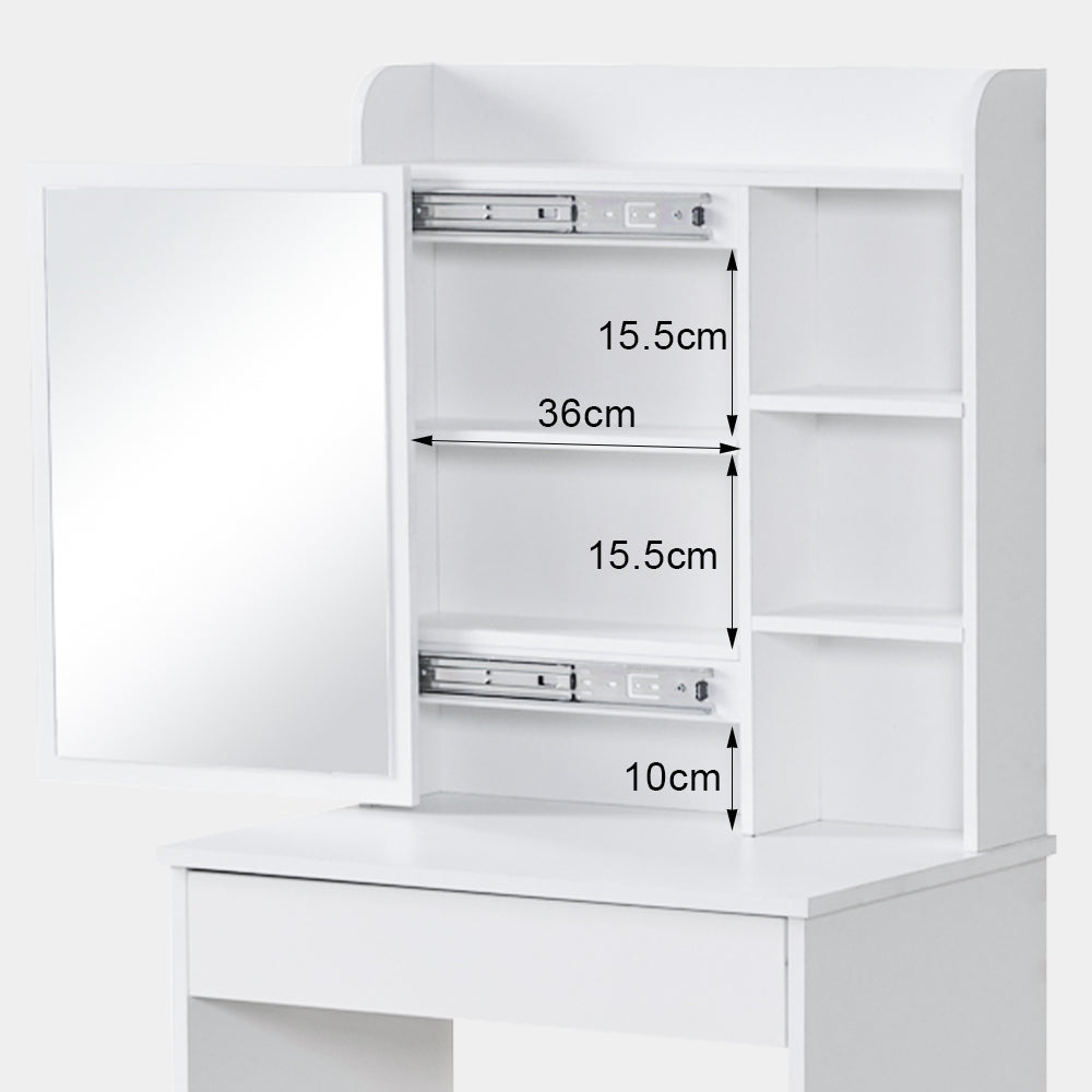 Mona Small Dressing Table Set [with Sliding Mirror]-1