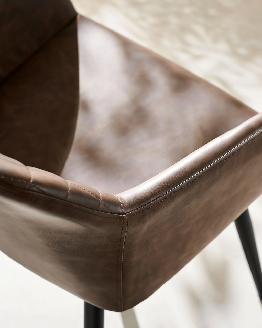 Moree Faux Leather Dining Chair