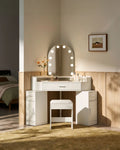 Rova Corner Dressing Table Set