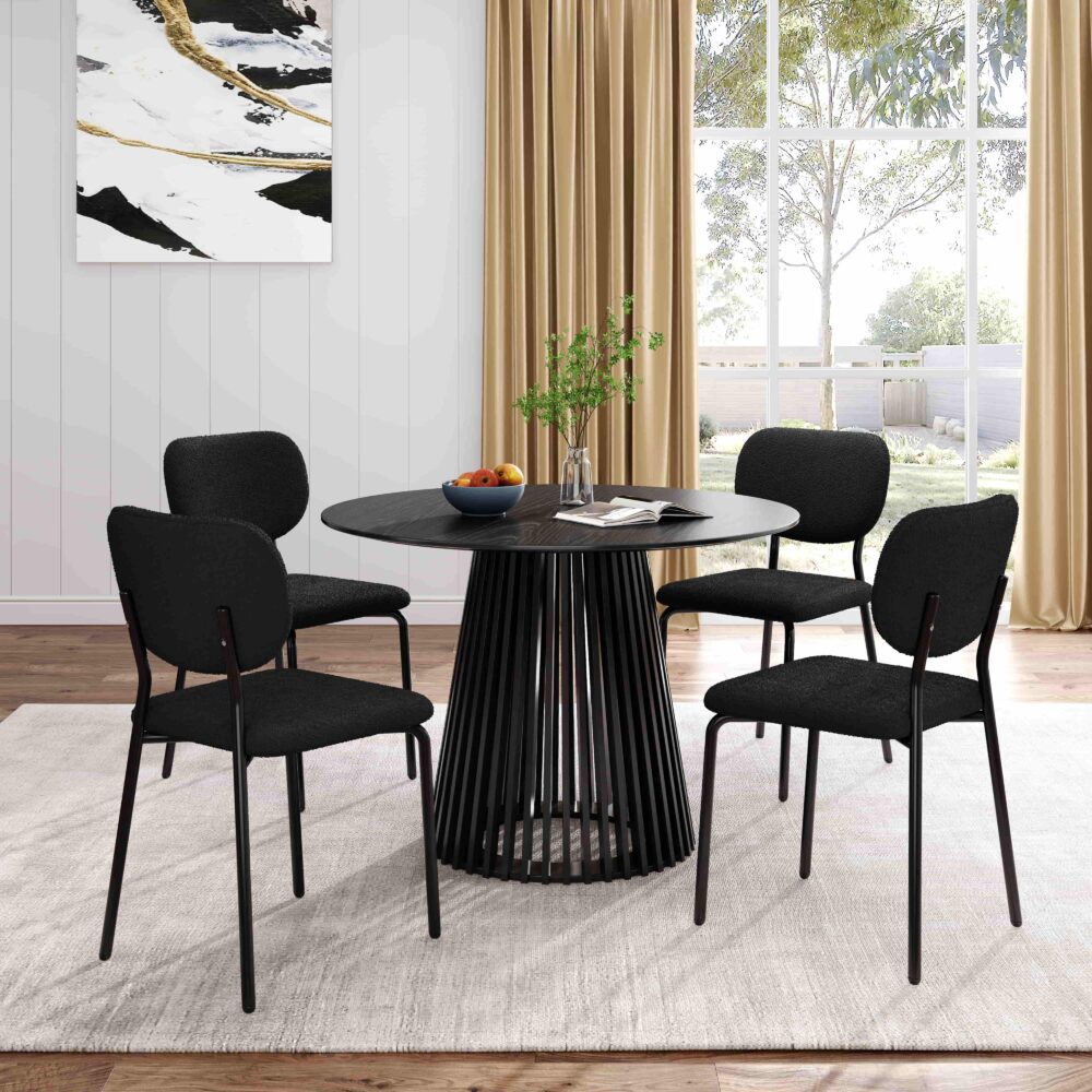 Palmer Sleek Silhouette Dining Table-2