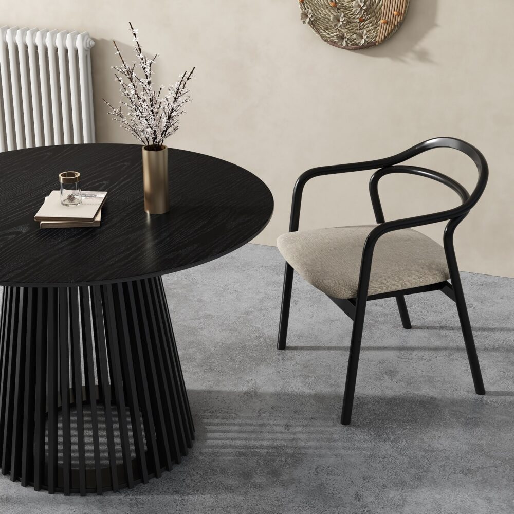 Palmer Sleek Silhouette Dining Table-3
