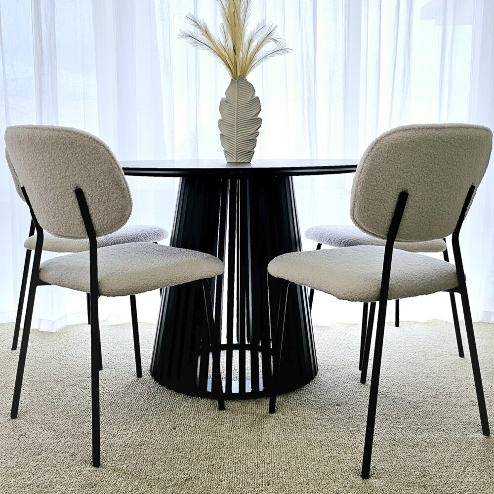 Palmer Sleek Silhouette Dining Table-4