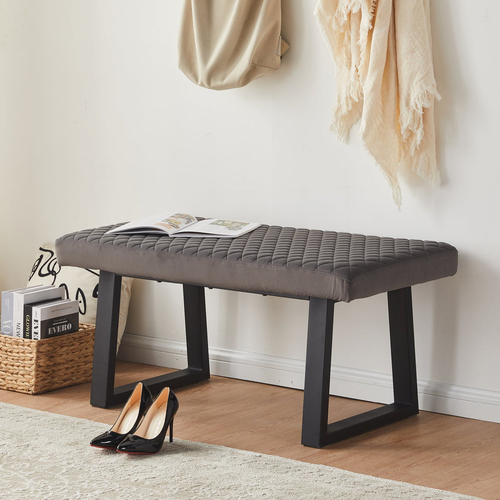 Wren Velvet Dining Bench End-of-Bed Bench